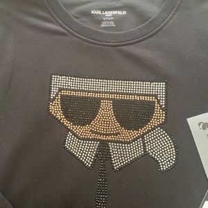 Karl lagerfeld sweat top
